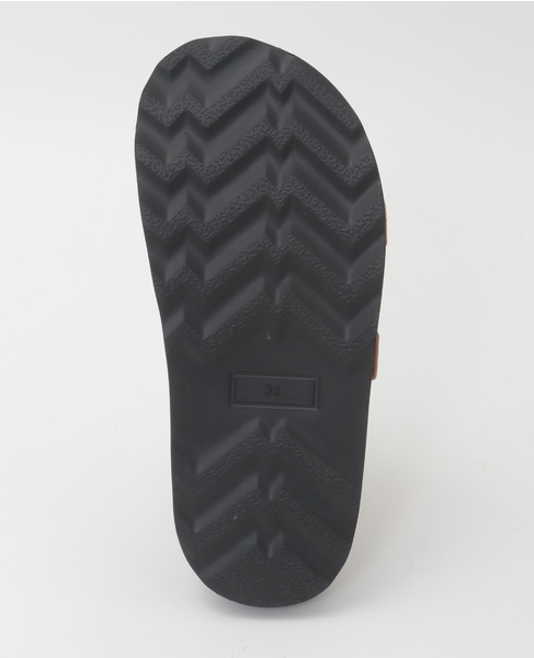 【MOHI/モヒ】スエード ダブルベルト スタッズ サンダル 12RD22-108-AF 詳細画像 キャメル 5