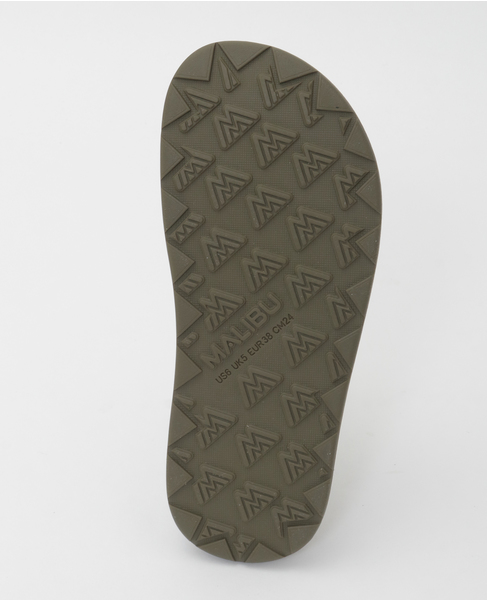 【MALIBU SANDALS/マリブサンダルズ】トングストラップサンダル 詳細画像 オリーブ 5