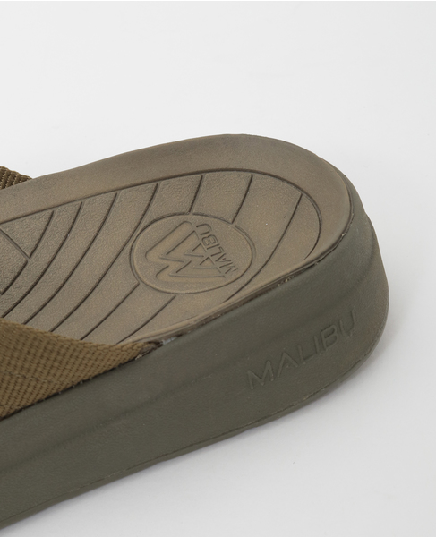 【MALIBU SANDALS/マリブサンダルズ】トングストラップサンダル 詳細画像 オリーブ 6