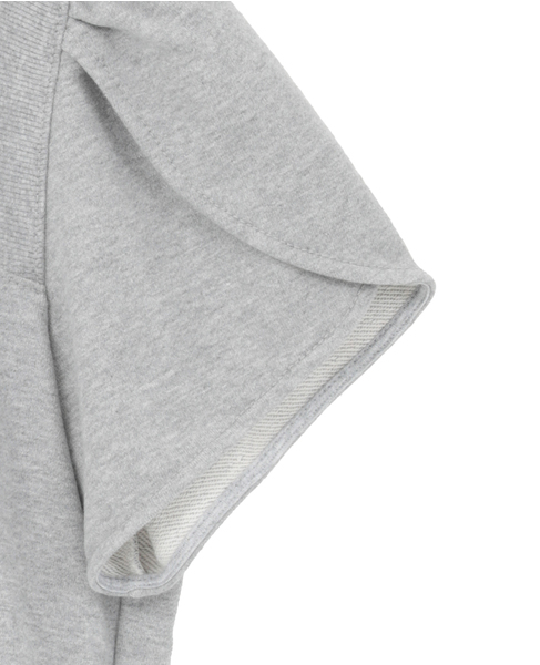【3.1 Phillip Lim/スリーワンフィリップリム】Tulip Sleeve French Terry Top 詳細画像 グレー 4