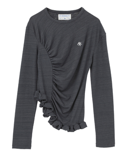 【OURSAALTY/アワーソルティ】PLEASANT FRILL T-SHIRTS
