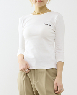 【GREEN BUTTER/グリーンバター】Three-quarter Sleeve Tee