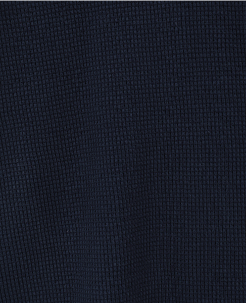 【GREEN BUTTER/グリーンバター】Waffle Long Sleeve Tee 詳細画像 ネイビー 7