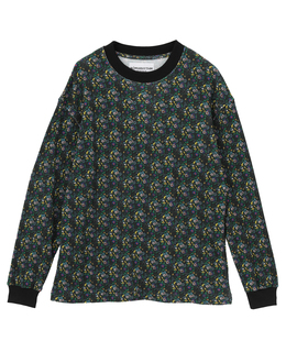 【NOMARHYTHM TEXTILE/ノーマリズムテキスタイル】Small Flower Waffle Tee