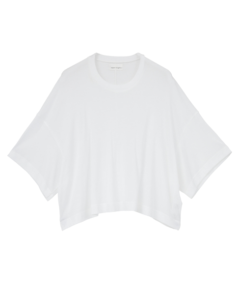 【upper hights/アッパーハイツ】SHORELINE WIDE TEE 詳細画像 ホワイト 1