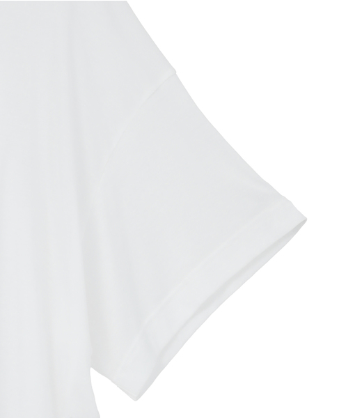 【upper hights/アッパーハイツ】SHORELINE WIDE TEE 詳細画像 ホワイト 4