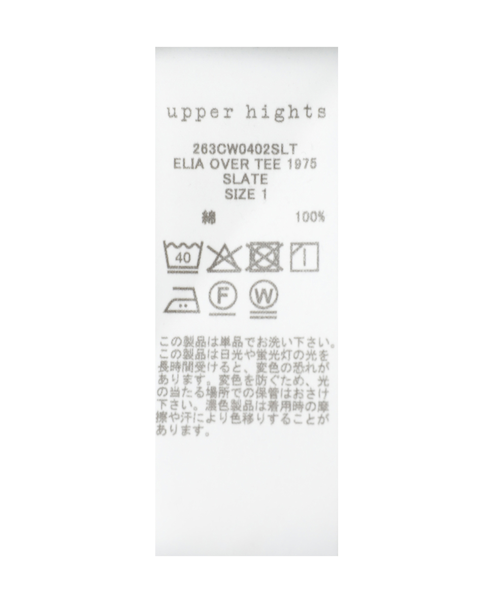 【upper hights/アッパーハイツ】 ELIA OVER TEE 1975 詳細画像 ベージュ 6
