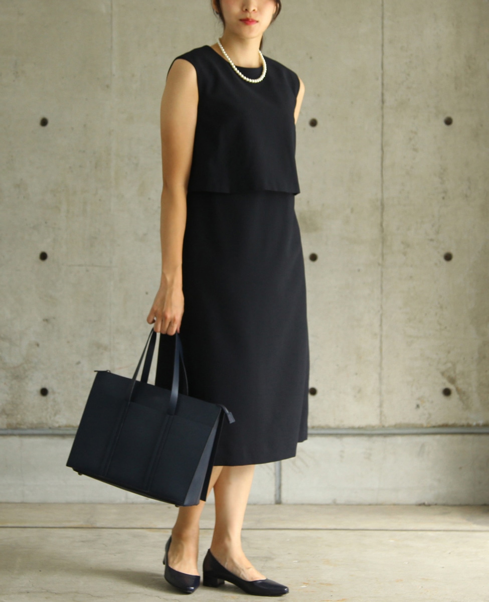 Noir シャリ感フレンチスリーブワンピース 商品詳細 メルローズ公式通販 Melrose Store メルローズストア