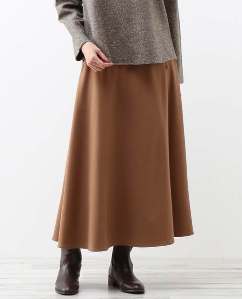 福田麻琴さんオススメ Trストレッチツイルラップ風フレアスカート 商品詳細 メルローズ公式通販 Melrose Store メルローズストア