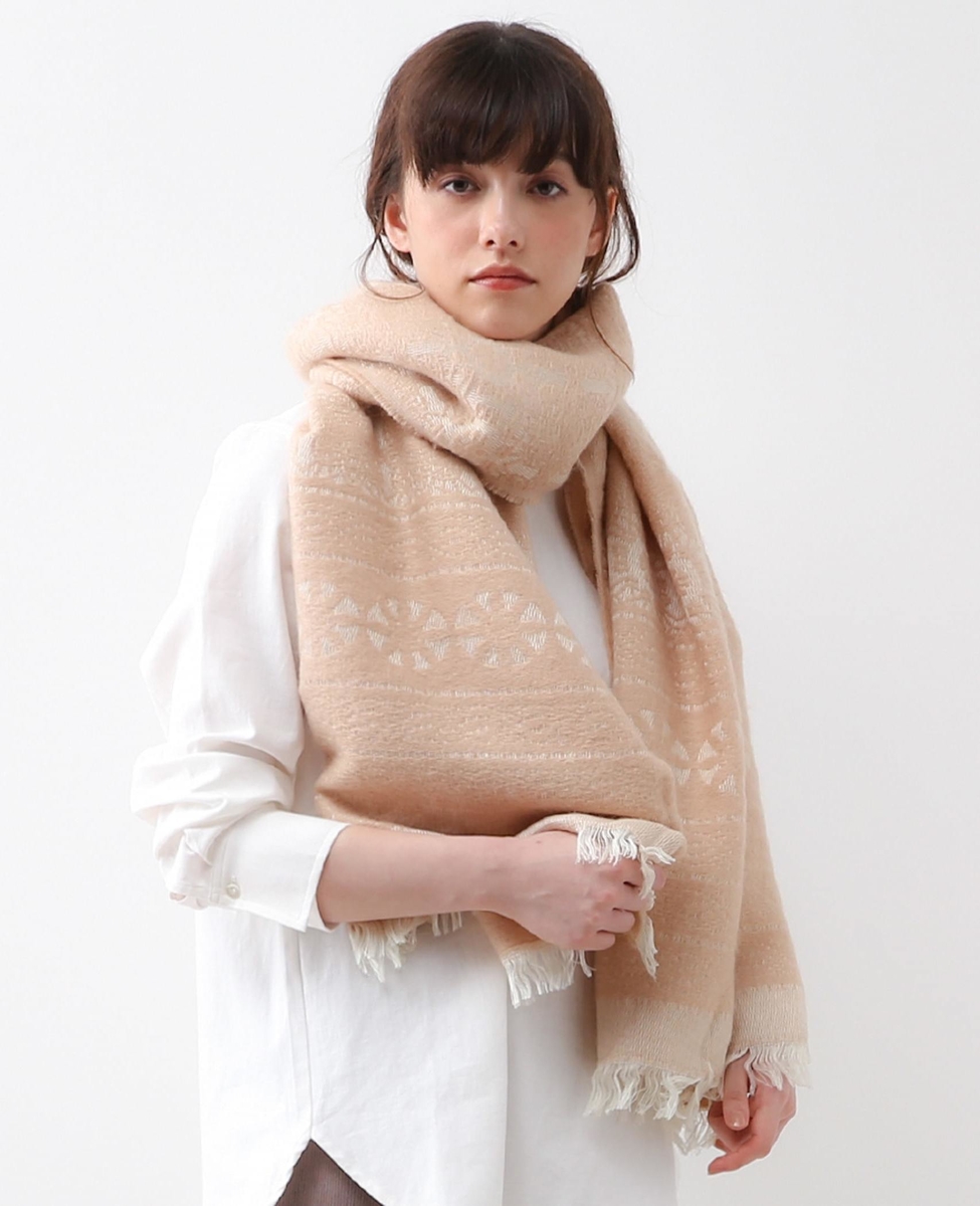 ジャカードストール 商品詳細 メルローズ公式通販 Melrose Store メルローズストア