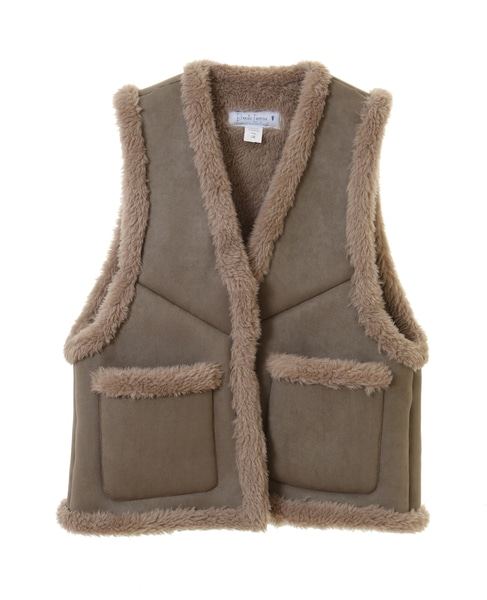 フェイクムートンベスト