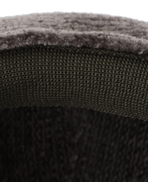 【暖かみのあるモール糸を使ったベレー帽】 詳細画像 グレイッシュベージュ 9