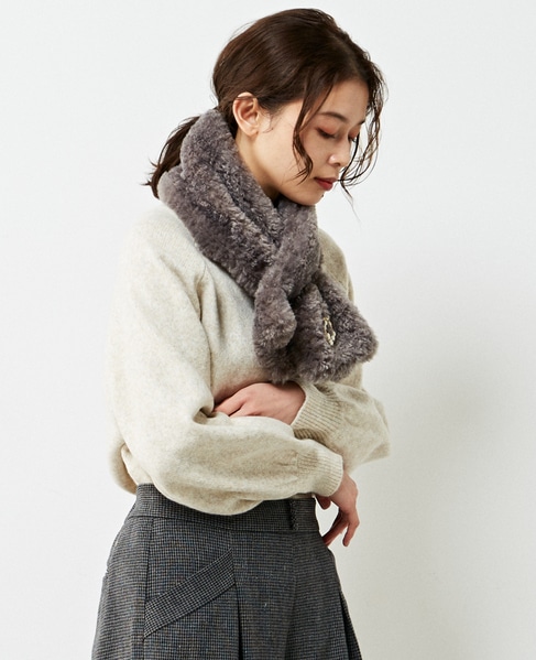 【ウォッシャブルで程よくゆったり♪ワイドリブハイネックニットプルオーバー】 詳細画像 キナリ 2