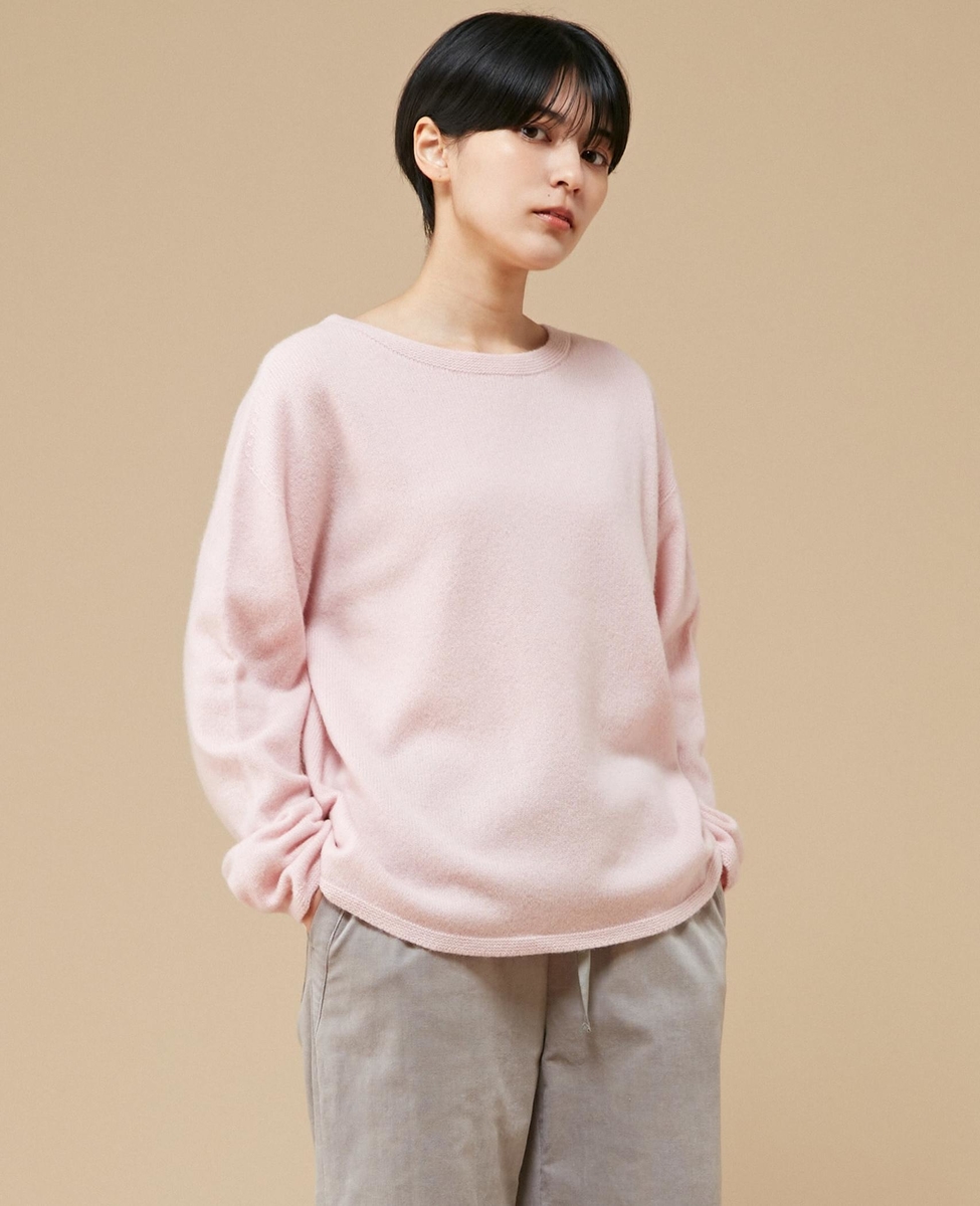 DRESSTERIOR カシミヤ混ホールガーメントプルオーバー