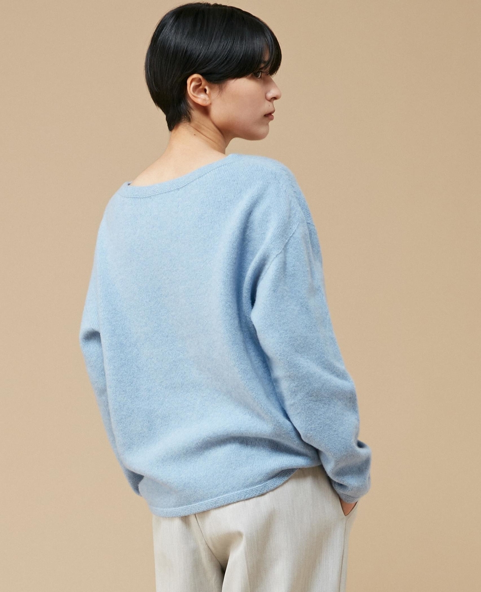 DRESSTERIOR カシミヤ混ホールガーメントプルオーバー