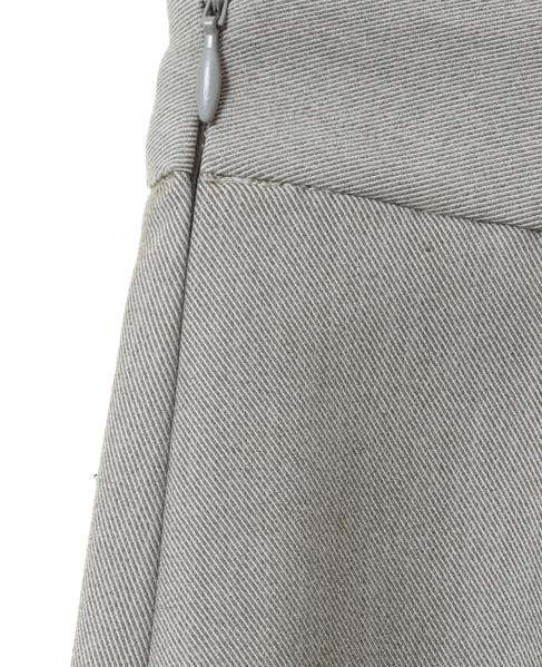 【ミニマルなデザインが魅力的なタイトスカート】 詳細画像 グレー 12