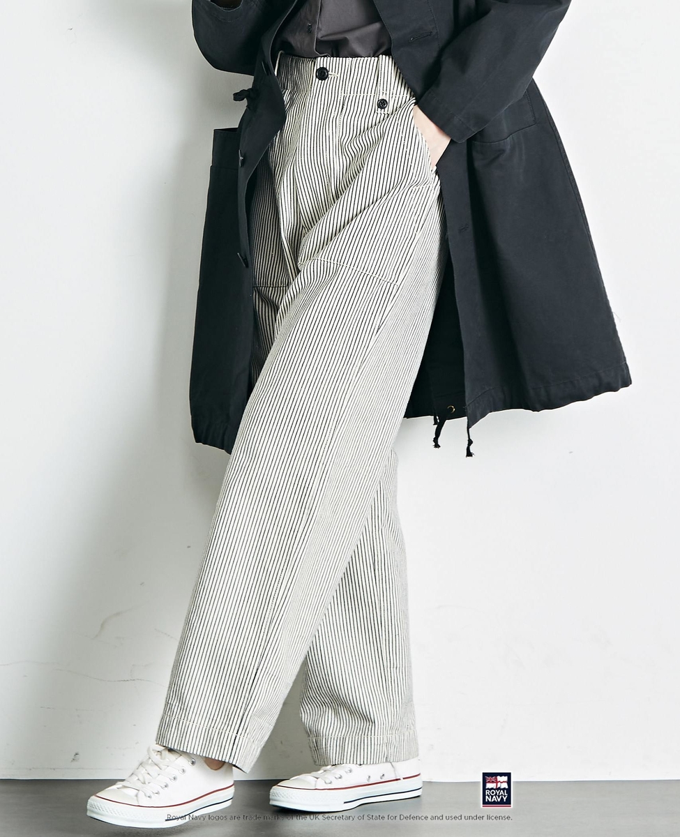 ROYAL NAVY 別注 FATIGUE PANTS】｜MELROSE claire（メルローズ 
