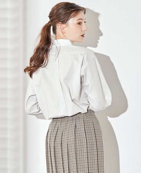 【Duchess Designs×LOURMARIN 別注クレリックシャツ】 詳細画像 グレイッシュベージュ 14