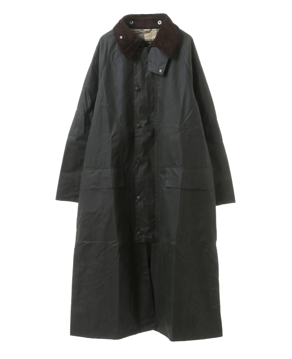 バブアーバーレーガンクラブチェックロングコートサイズ10