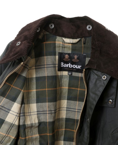 【Barbour/OS WAX BEDALE】 詳細画像 カーキ 4