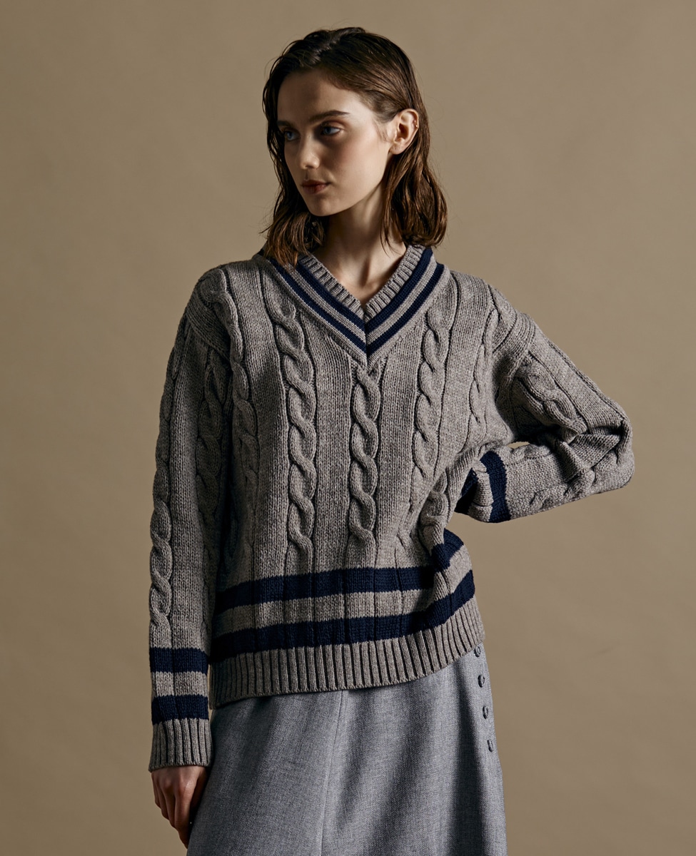 【Oldderby Knitwear/チルデンニット】