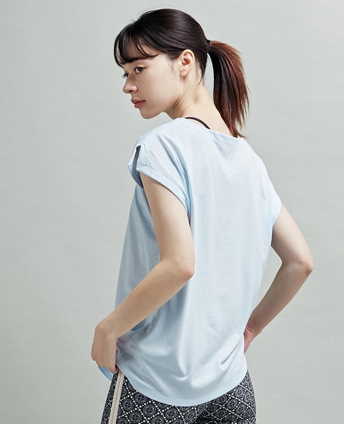 【PUMA STUDIO FOUNDATION SS Tシャツ】 詳細画像 ライトブルー 2