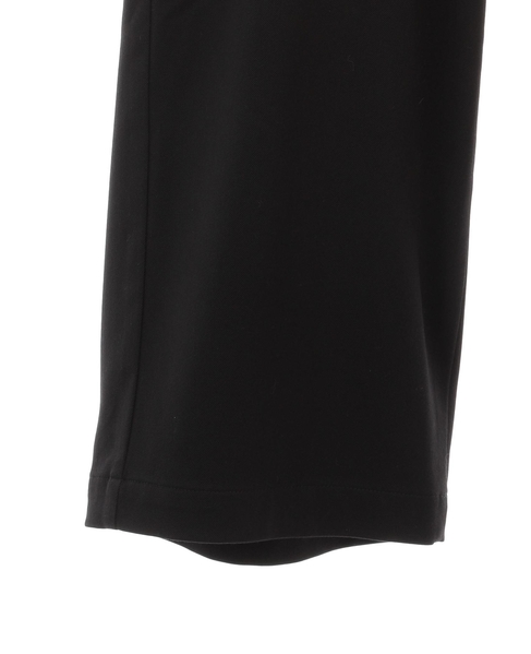 【マリンボタンがポイントのストレッチストレートパンツ】 詳細画像 ブラック 17