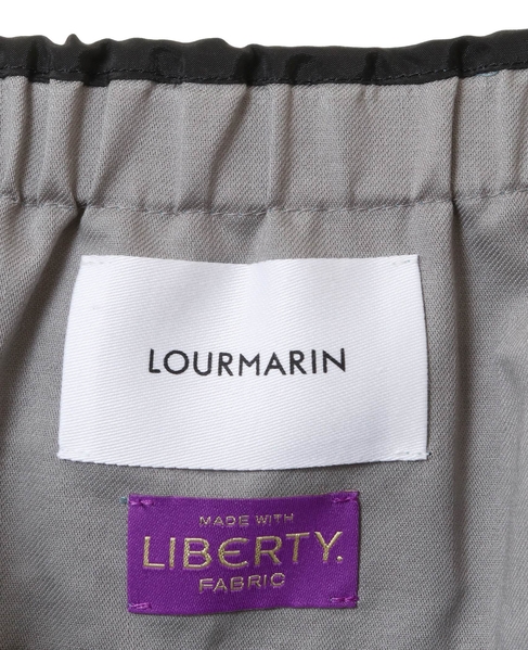 【LOURMARIN/ルールマラン】夏らしいペイズリー柄のギャザーロングスカート 詳細画像 ブルー 13