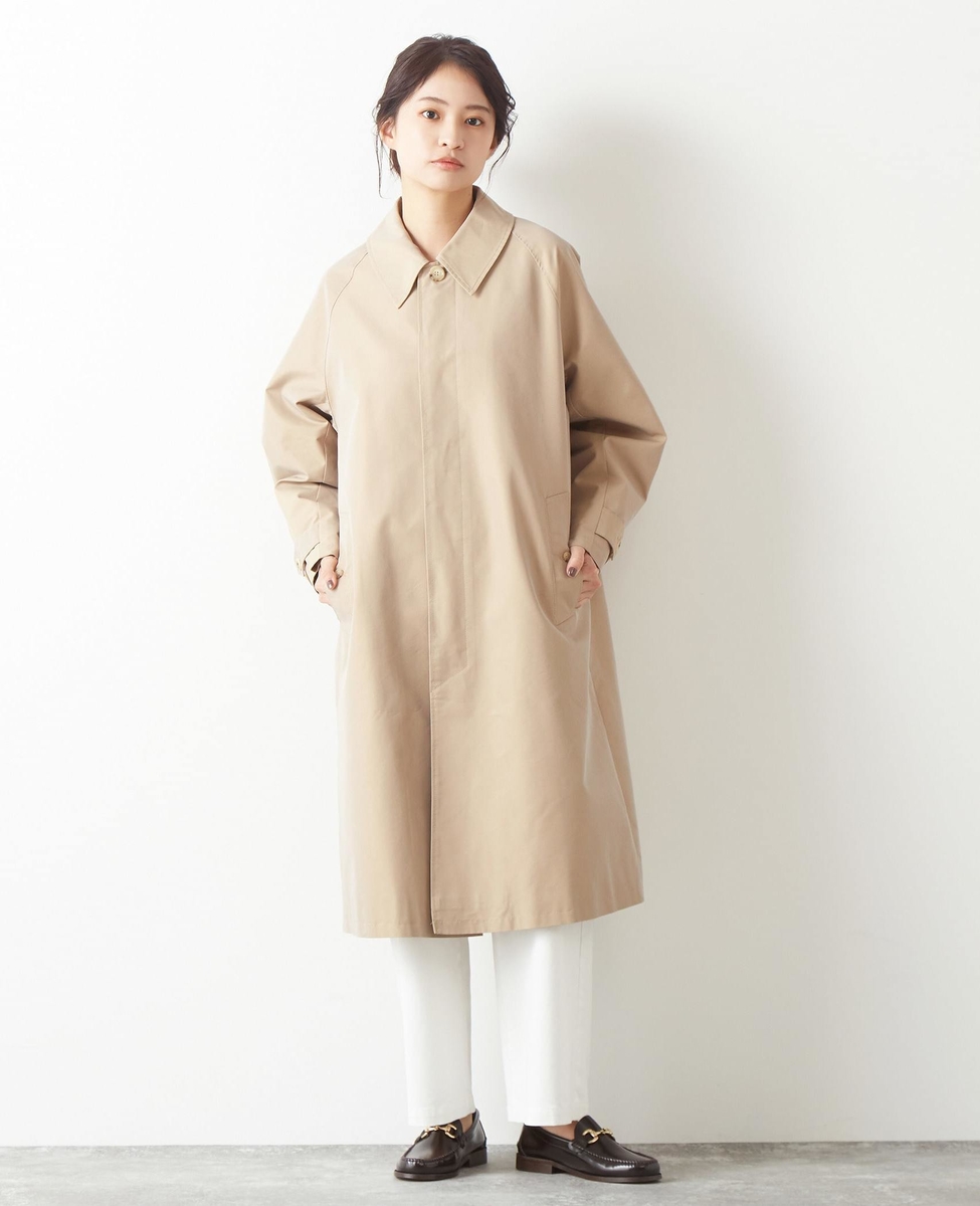 MELROSE メルローズ ステンカラーコート size 3ファッション