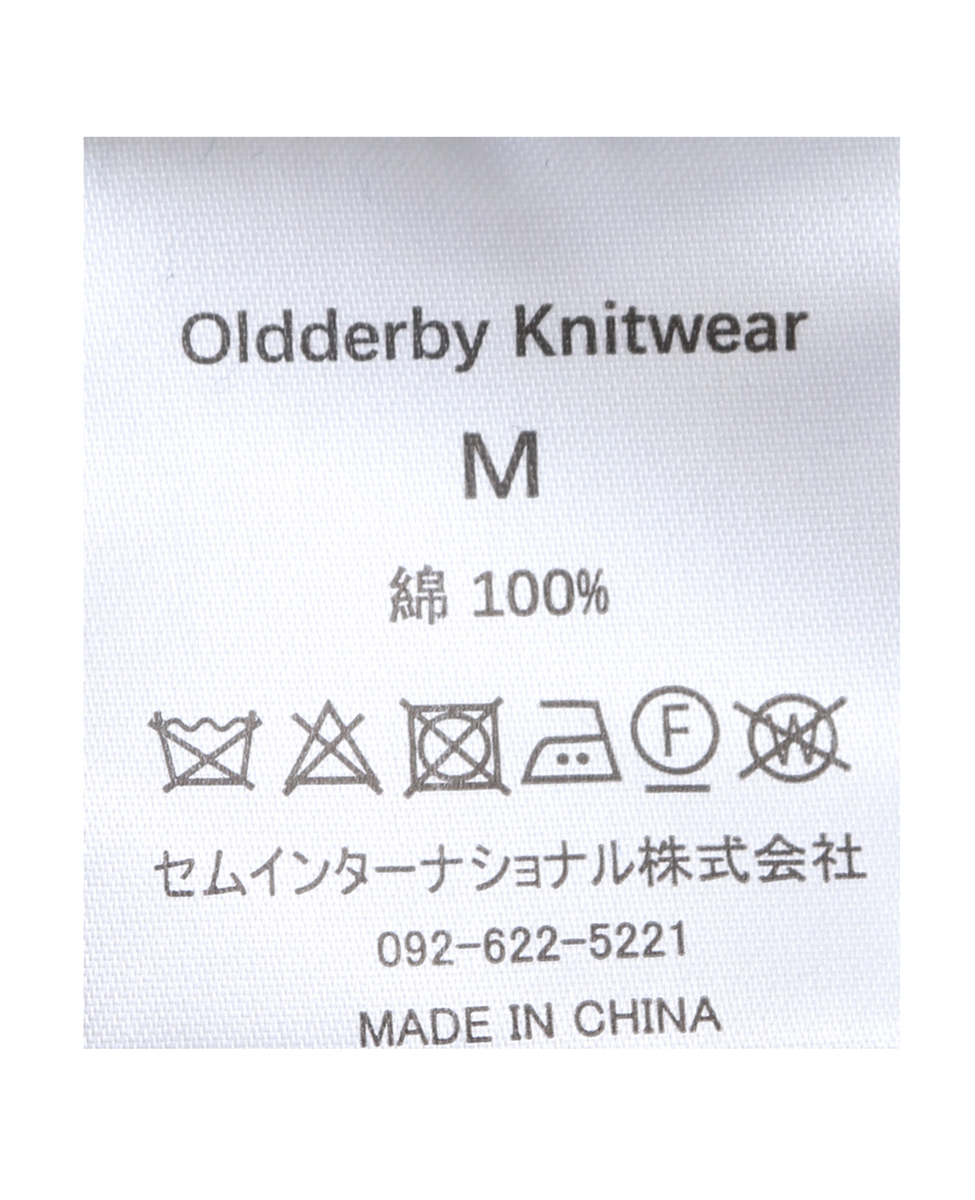 《別注》【Oldderby Knitwear/ケーブルニットカーディガン】 詳細画像 ネイビー 8