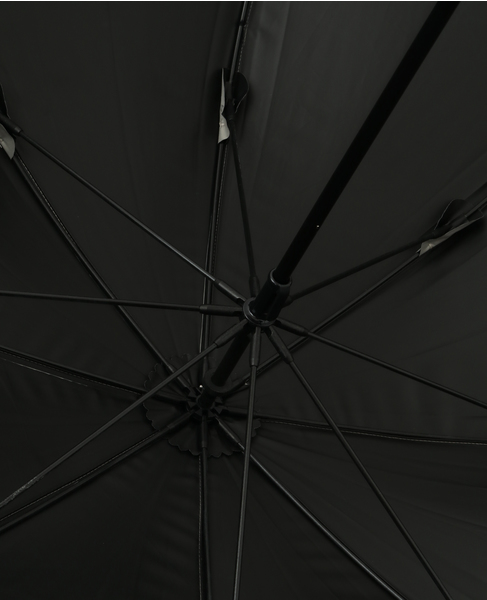 《WEB限定》【because/ビコーズ】晴雨兼用 バイカラーの傘 詳細画像 グレー 11