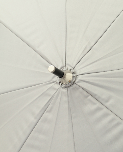 《WEB限定》【because/ビコーズ】晴雨兼用 バイカラーの傘 詳細画像 グレー 9