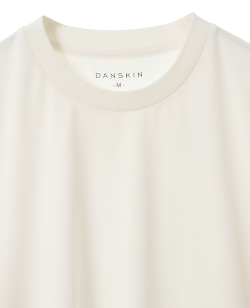 【DANSKIN/ダンスキン】HIGH GAUGE LONG LENGTH TEE 詳細画像 ホワイト 3