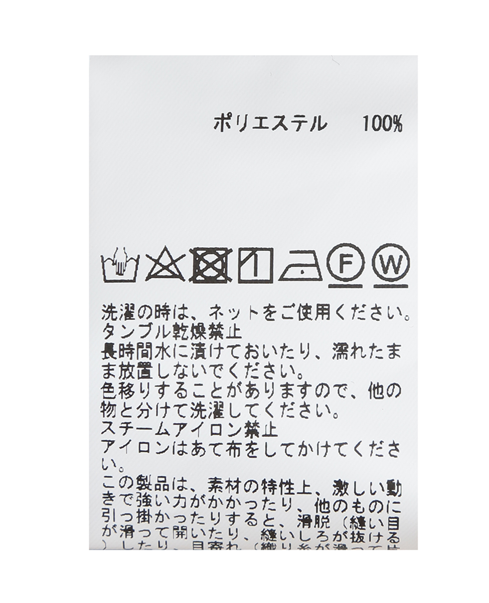 【ベルベットテープ使いがポイントのフラワープリントブラウス】 詳細画像 ブラック 21