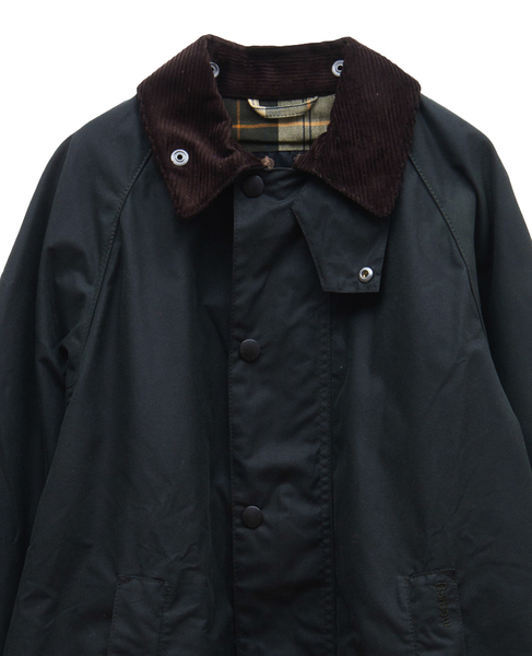 【Barbour/バブアー】EXMOOR / エクスモアワックス コットン ミドルレングス 詳細画像 セージグリーン 3