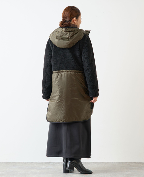 【WOOLRICH/ウールリッチ】TEDDY PARKA 詳細画像 ブラック 5