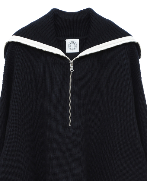 【ORCIVAL/オーシバル】 SAILOR PULLOVER 詳細画像 ネイビー 3