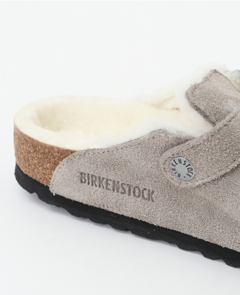 【BIRKENSTOCK/ビルケンシュトック】BOSTON Shearling LEVE Stone Coin LAF 詳細画像 グレー 7