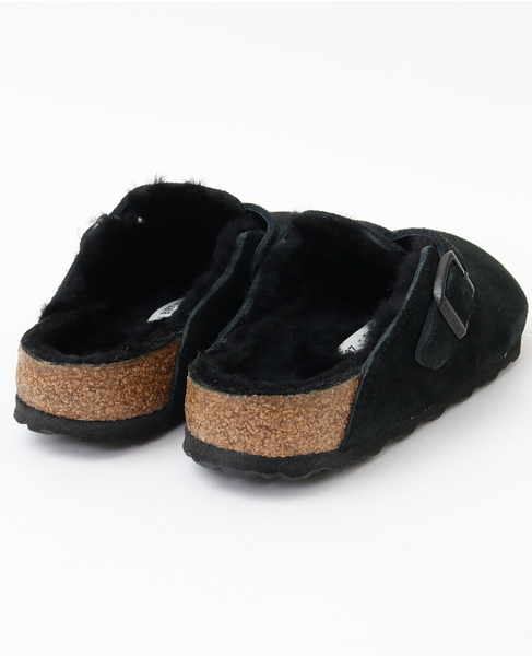 【BIRKENSTOCK/ビルケンシュトック】BOSTON Shearling LEVE Stone Coin LAF 詳細画像 ブラック 4