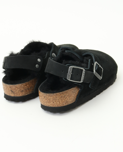 【BIRKENSTOCK/ビルケンシュトック】 TOKIO Shearling LEVE Taupe LAF 詳細画像 ブラック 4