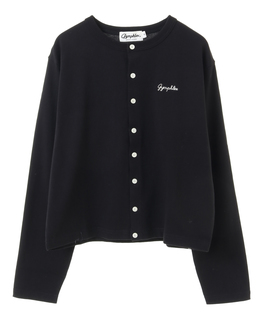 【GYMPHLEX/ジムフレックス】SHORT CREW NECK CARDIGAN