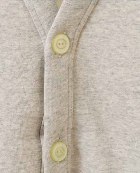 【Gymphlex/ジムフレックス】 V-NECK SWEAT CARDIGAN 詳細画像 杢グレー 7