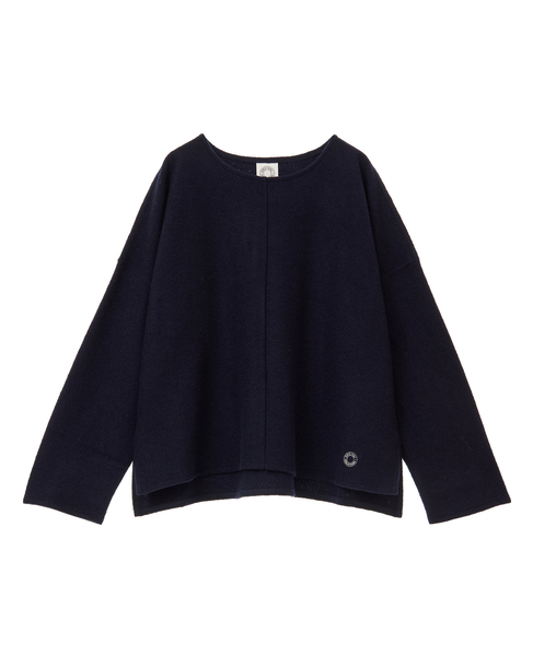 【ORCIVAL/オーシバル】CREW NECK PULLOVER 詳細画像 ネイビー 1