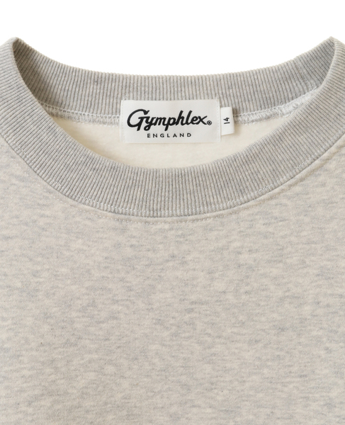 【Gymphlex/ジムフレックス】SWING SLEEVE CREW NECK P.O. 詳細画像 杢グレー 3