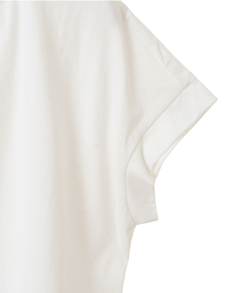 【LOURMARIN/ルールマラン】コットンスキッパーTシャツ 詳細画像 ホワイト 5