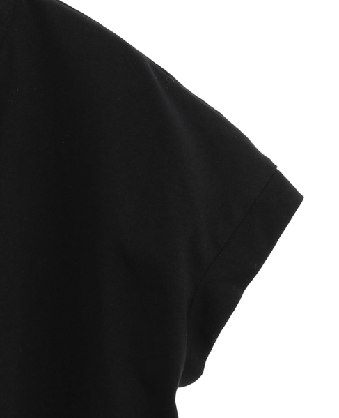 【LOURMARIN/ルールマラン】コットンスキッパーTシャツ 詳細画像 ブラック 20