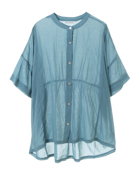 シアーブラウス 詳細画像 ブルー 1