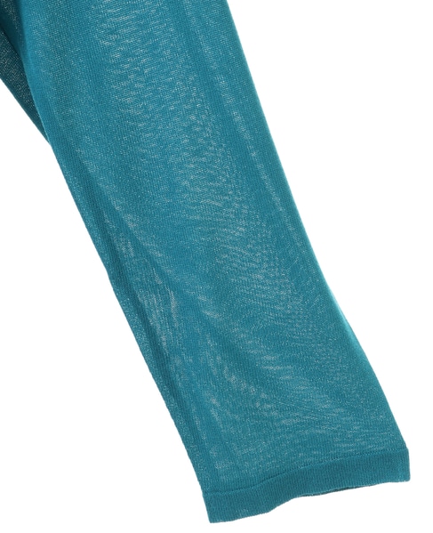 ヨーク切替カーディガン 詳細画像 ブルーグリーン 13