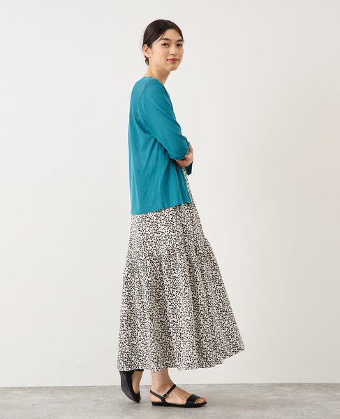 ヨーク切替カーディガン 詳細画像 ブルーグリーン 4