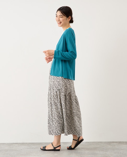 ヨーク切替カーディガン 詳細画像 ブルーグリーン 6